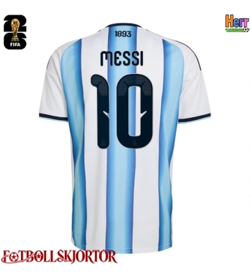 Argentina Lionel Messi #10 Hemmatröja VM 2026 Kortärmad